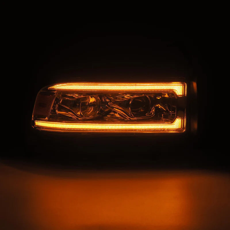 94-01 Dodge Ram 1500/94-02 Ram 2500/3500 LUXX-Series LED Headlights Chrome