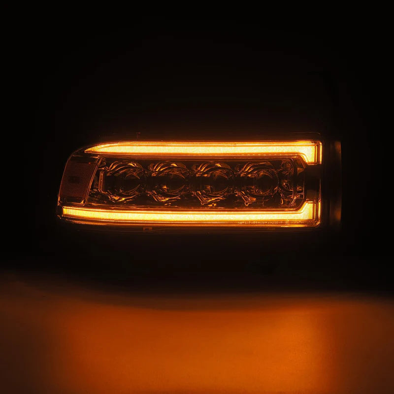 94-01 Dodge Ram 1500/94-02 Ram 2500/3500 NOVA-Series LED Headlights Chrome