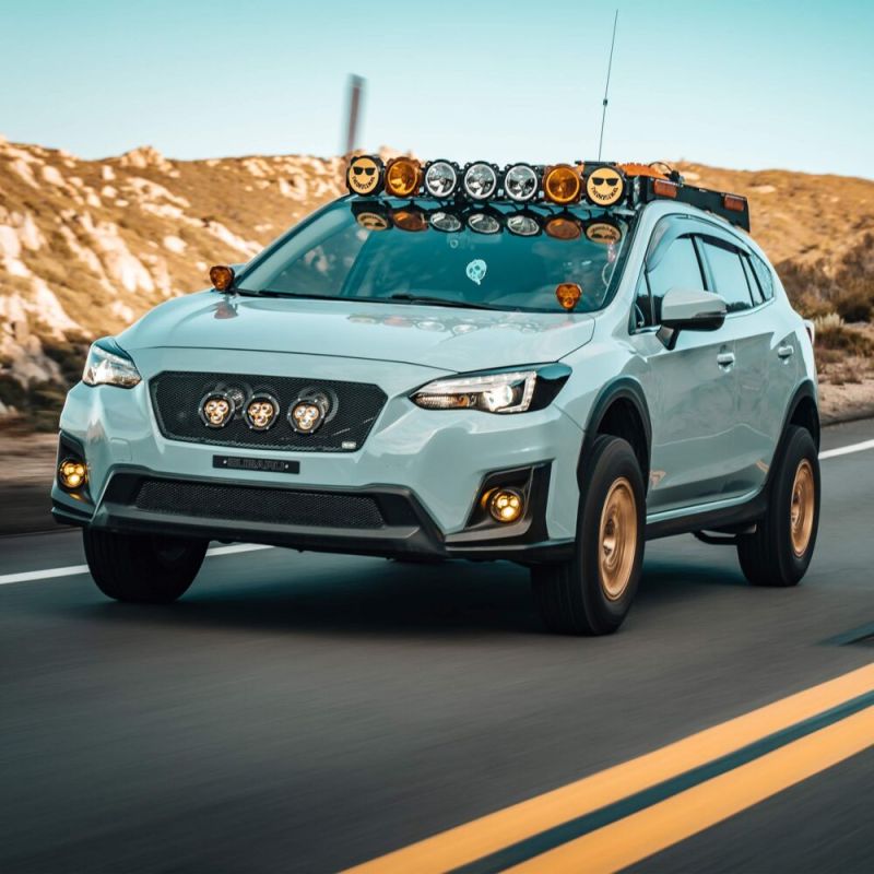 FLEX ERA® 3 Dual Mode SAE Fog LED Light Pods - 2-Light Master Kit - Subaru Crosstrek/Forester