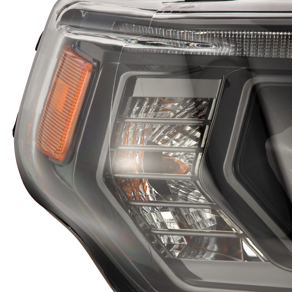 14-24 Toyota 4Runner MK II LUXX-Series LED Projector Headlights Alpha-Black