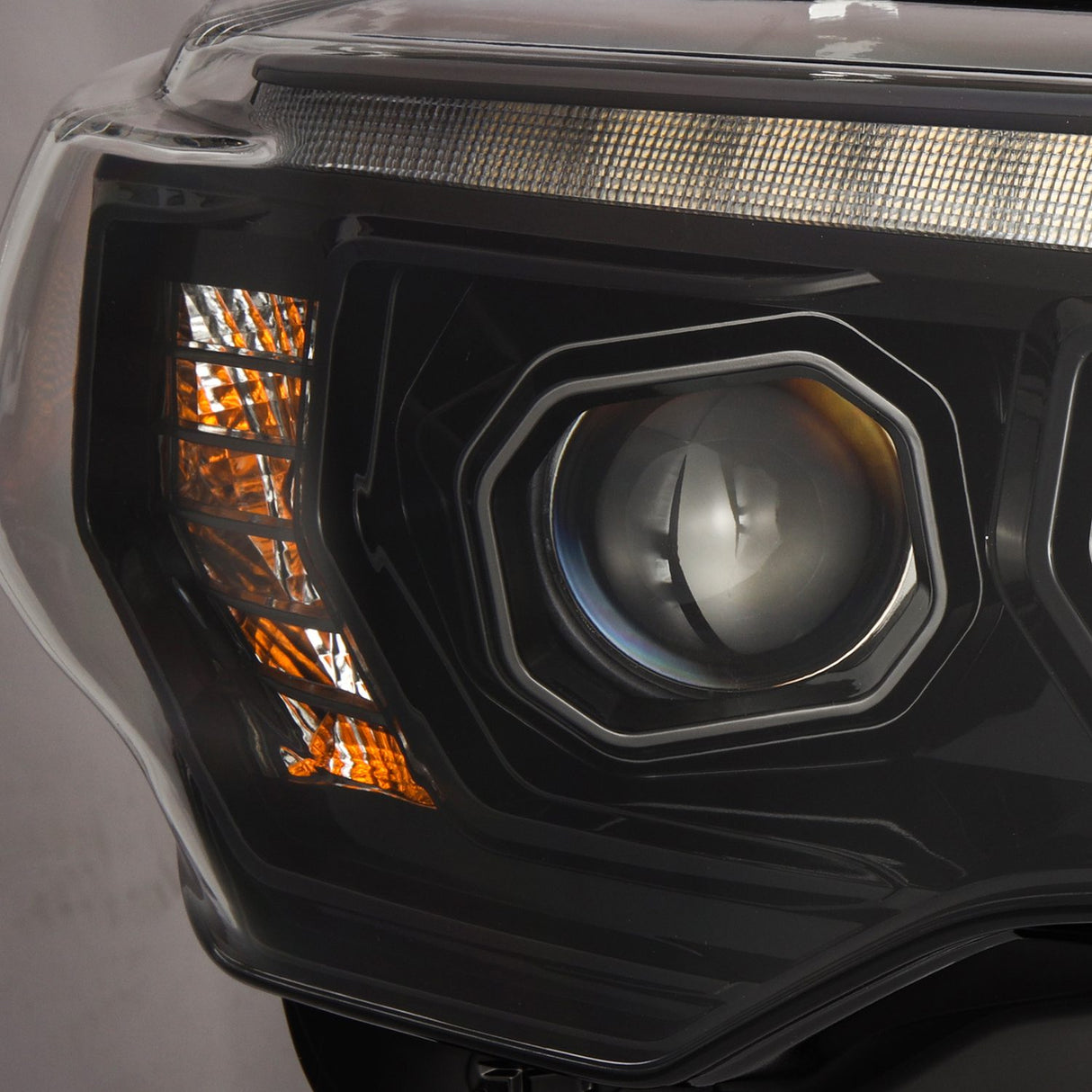 14-24 Toyota 4Runner MK II LUXX-Series LED Projector Headlights Alpha-Black