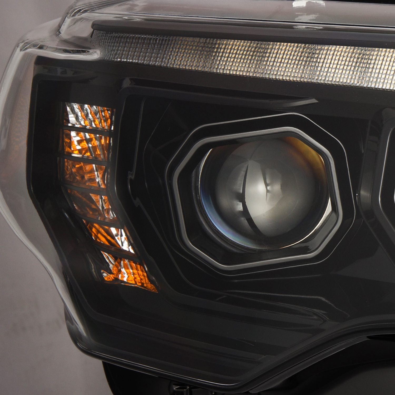 14-24 Toyota 4Runner MK II LUXX-Series LED Projector Headlights Alpha-Black