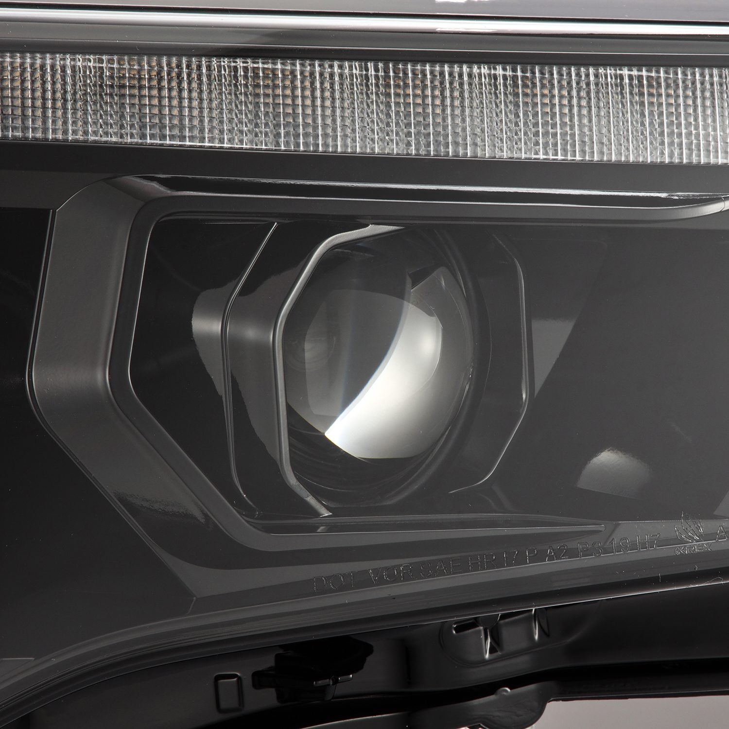14-24 Toyota 4Runner MK II LUXX-Series LED Projector Headlights Alpha-Black
