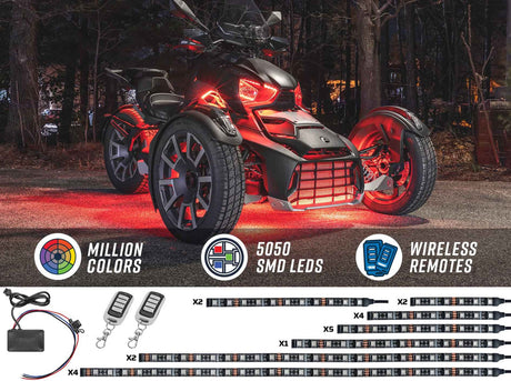 Advanced Million Color LED Lighting Kit for Can-Am Ryker