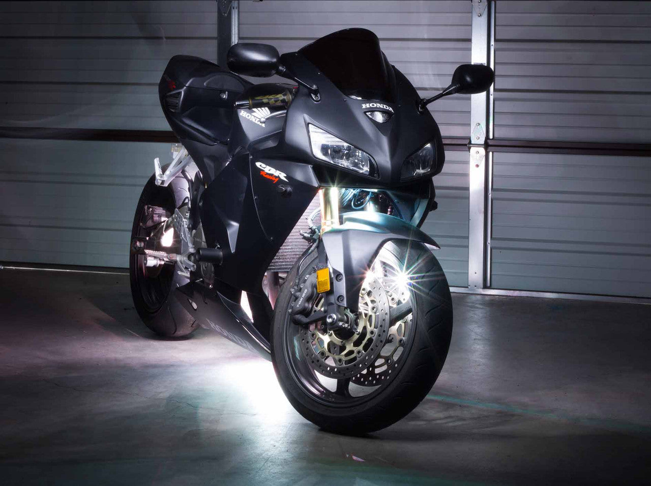 Advanced White LED Mini Motorcycle Lighting Kit