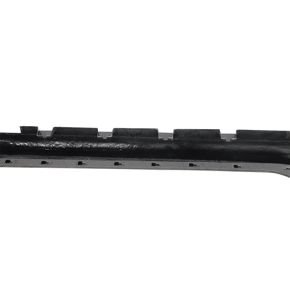 Auto Addict USA Camaro SS ZL1 inspired carbon fiber rocker panels side angle view