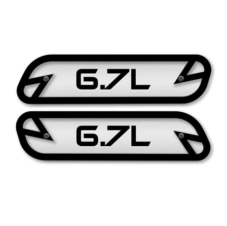6.7L Hood Emblem Replacements - Fits 2019-2025 Ram® 2500, 3500, 4500 - Fully Customizable, LED