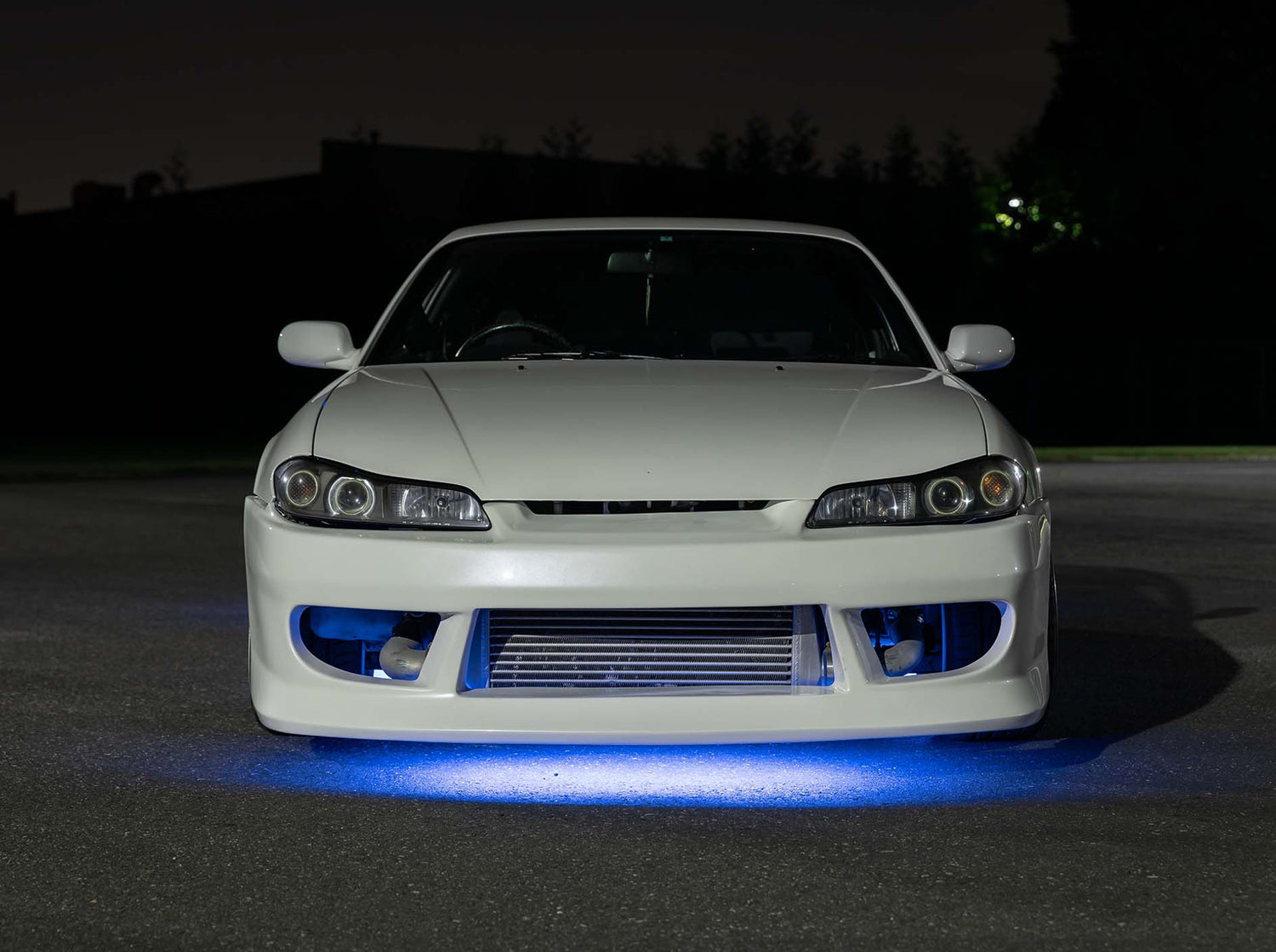 Blue LED Flexible Slimline Car Underbody Lighting Kit