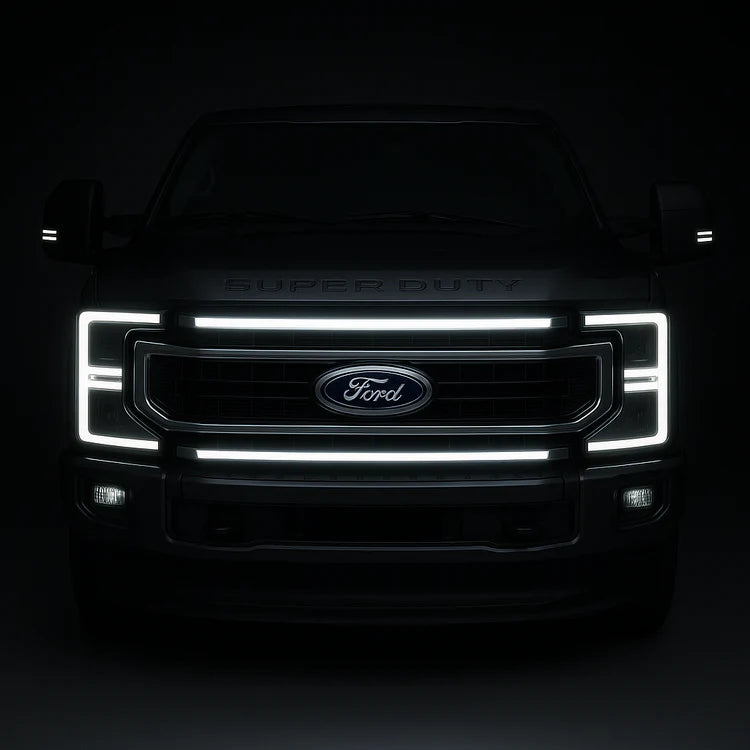 2020-2022 Ford F-250/F-350/F-450/F-550 LED Grille Light Kit