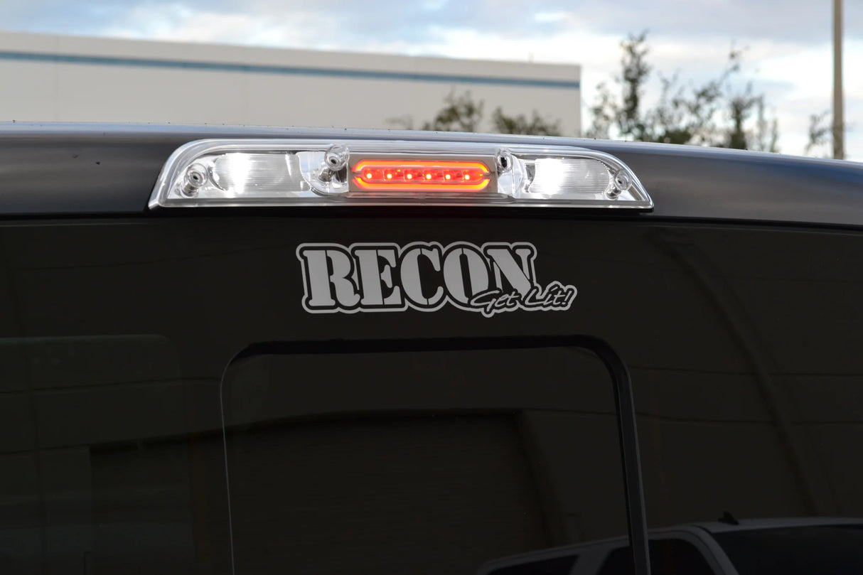 Ford 21-24 F150 & 21-25 SUPERDUTY F250/350/450/550 & 21-24 Ranger - Does NOT Fit Models with OEM Cargo Bed Camera - ULTRA HIGH POWER Red LED 3rd Brake Light Kit w/ ULTRA HIGH POWER CREE XML White LED Cargo Lights