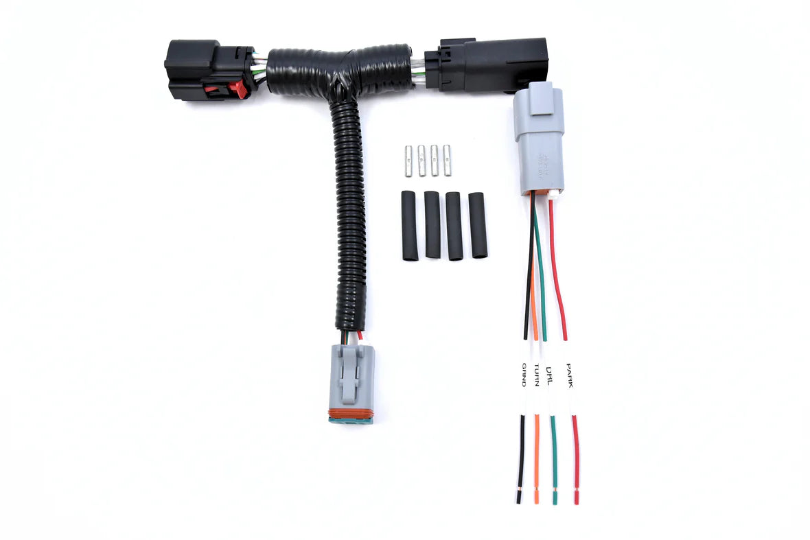 Chevrolet / GMC 1500-2500-3500 Dynamic Plug-N-Play Harness for LED Headlights (2019-2023)