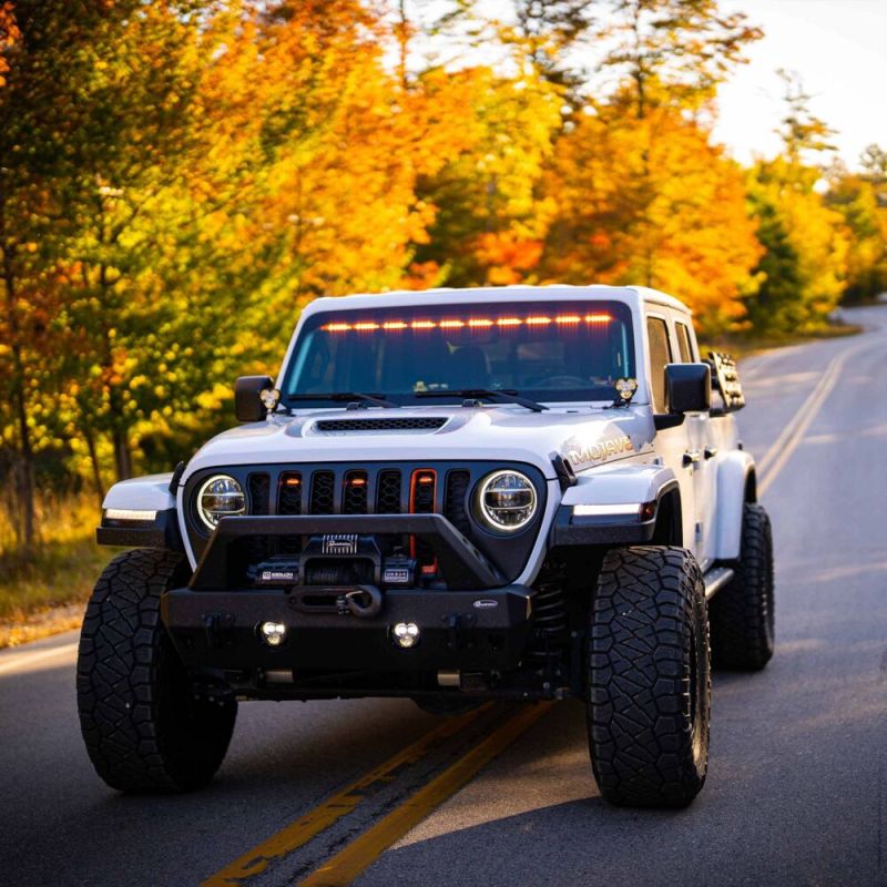 FLEX ERA® 3 Dual Mode SAE Fog LED Light Pods - 2-Light Master Kit - Jeep JK/JL/JT Steel Bumpers
