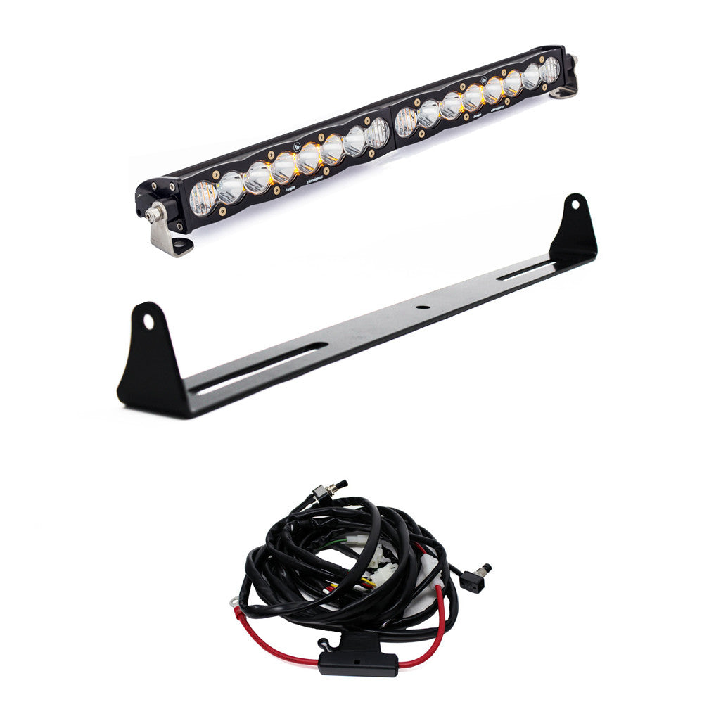 Chevy/GMC S8 20 Inch Bumper Light Bar Kit - Chevy/GMC 2007-13 Silverado/Sierra 1500/2500HD/3500HD {'07 New Body Style}