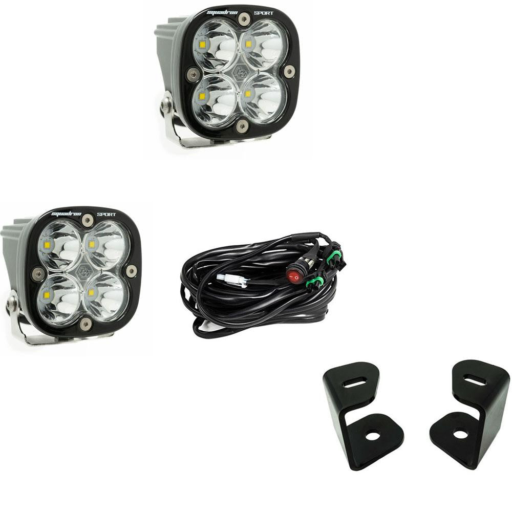 RAM Squadron Sport A-Pillar Light Kit - RAM 2009-10 1500; RAM 2011-18 1500; 2019 1500 Classic