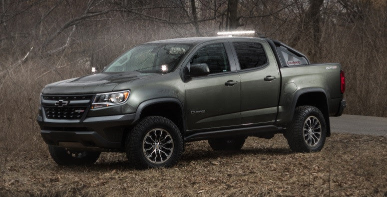 Chevy/GMC Squadron Pro A-Pillar Light Kit - Chevy/GMC 2014-18 Silverado/Sierra 1500; 2015-19 Colorado/Canyon