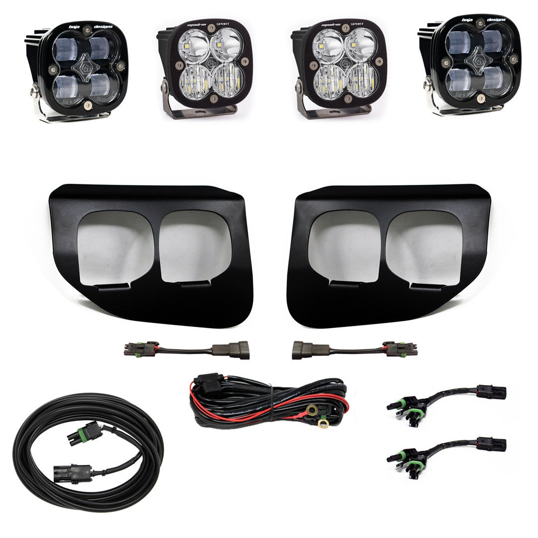 Ford Squadron SAE/Sport Fog Pocket Light Kit - Ford 2020-22 F-250/350 Super Duty