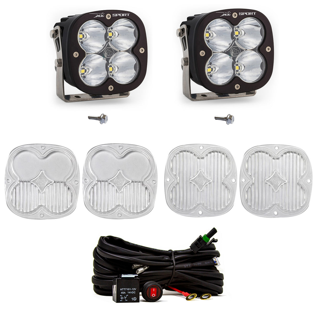 Ford XL Sport A-Pillar Light Kit - Ford 2021-2025 Bronco; 2022-2025 Bronco Raptor