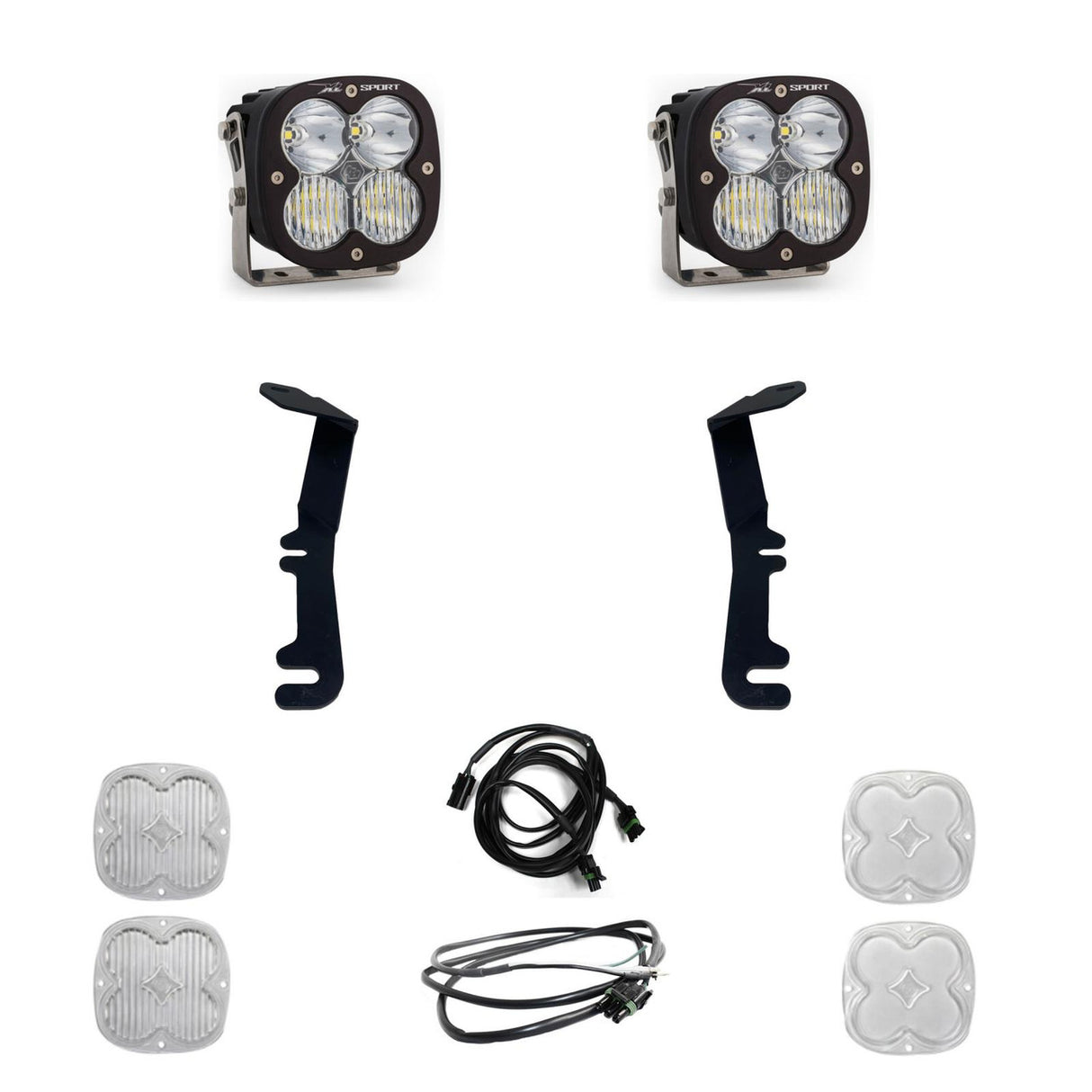 RAM XL Sport A-Pillar Light Kit - RAM 2019-24 1500 Rebel; 2021-24 1500 TRX