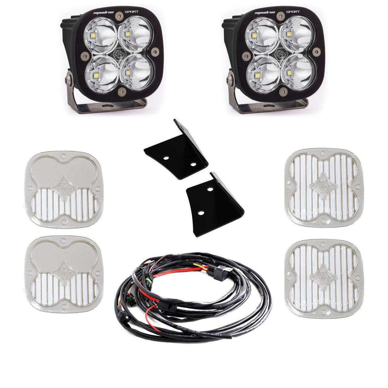 Jeep JK Squadron Sport A-Pillar Light Kit - Jeep 2007-18 Wrangler JK