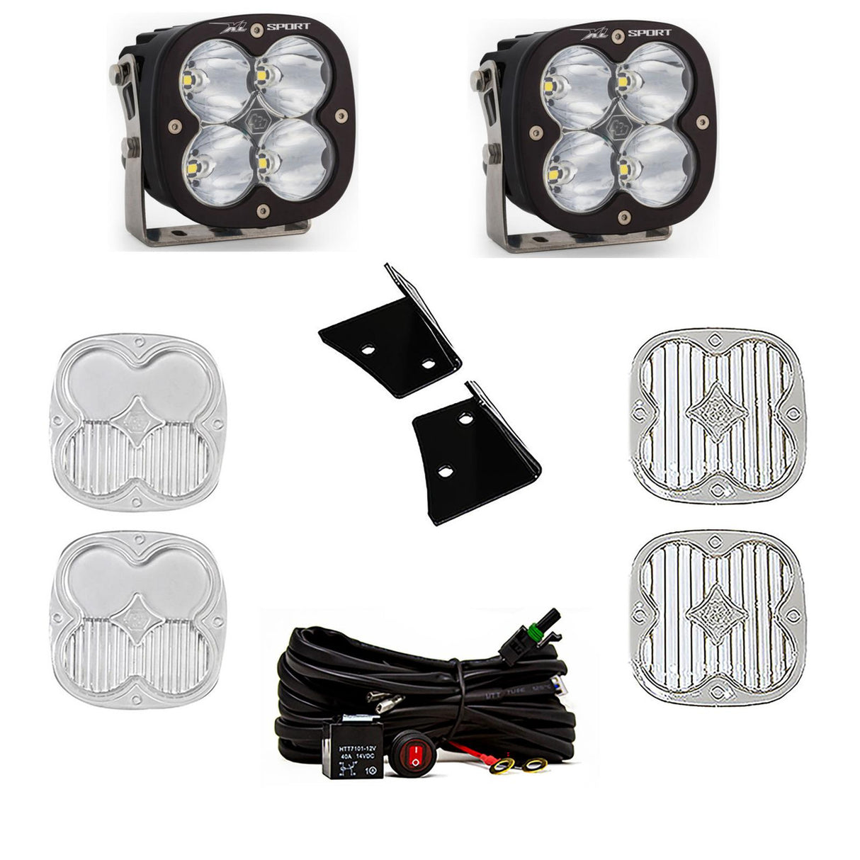 Jeep JK XL Sport A-Pillar Light Kit - Jeep 2007-18 Wrangler JK