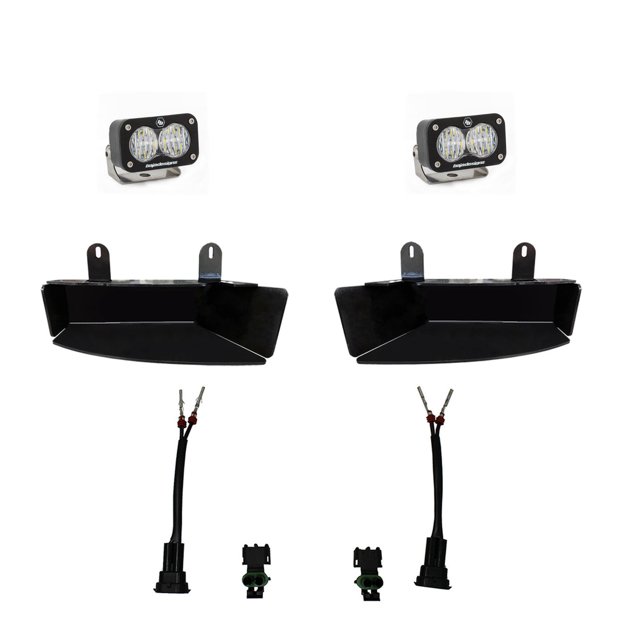 RAM S2 Sport Fog Pocket Light Kit - RAM 2019-2025 2500/3500