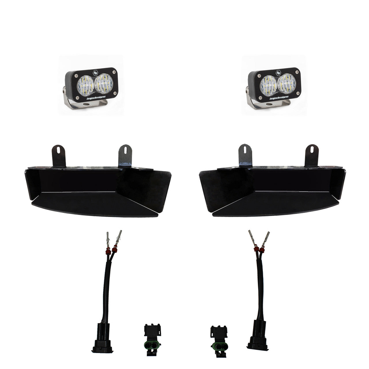 RAM S2 Sport Fog Pocket Light Kit - RAM 2019-2025 2500/3500