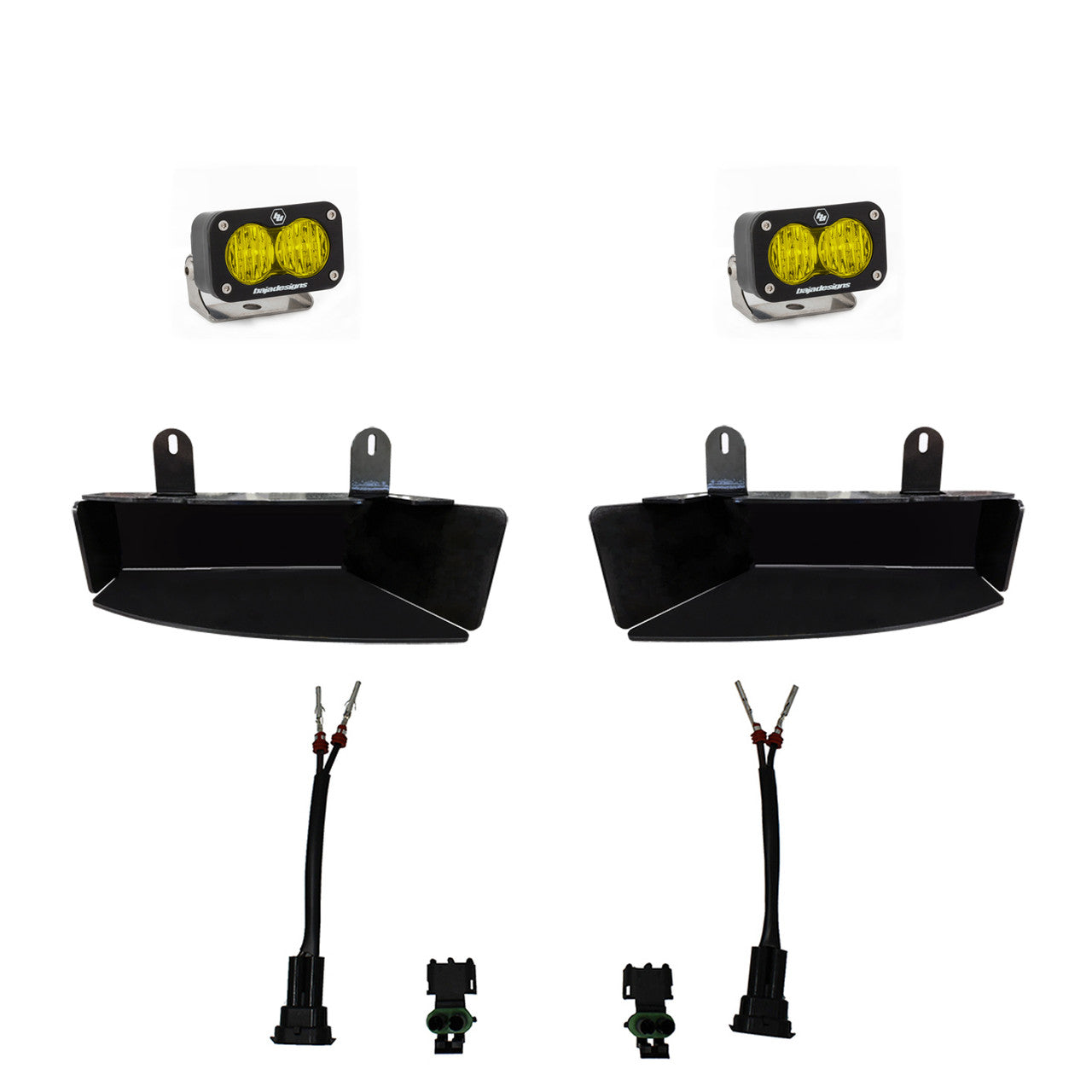 RAM S2 Sport Fog Pocket Light Kit - RAM 2019-2025 2500/3500