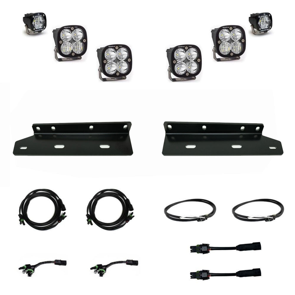 Ford Squadron Pro/S1 Fog Pocket Light Kit - Ford 2021-2025 F-150; NOTE: Raptor