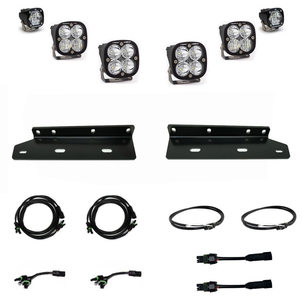 Ford Squadron Unlimited/S1 Fog Pocket Light Kit - Ford 2021-2025 F-150; NOTE: Raptor