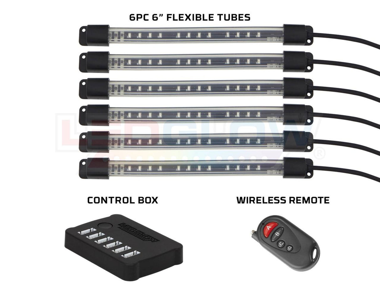 Flexible Million Color LED Motorcycle Lighting Kit