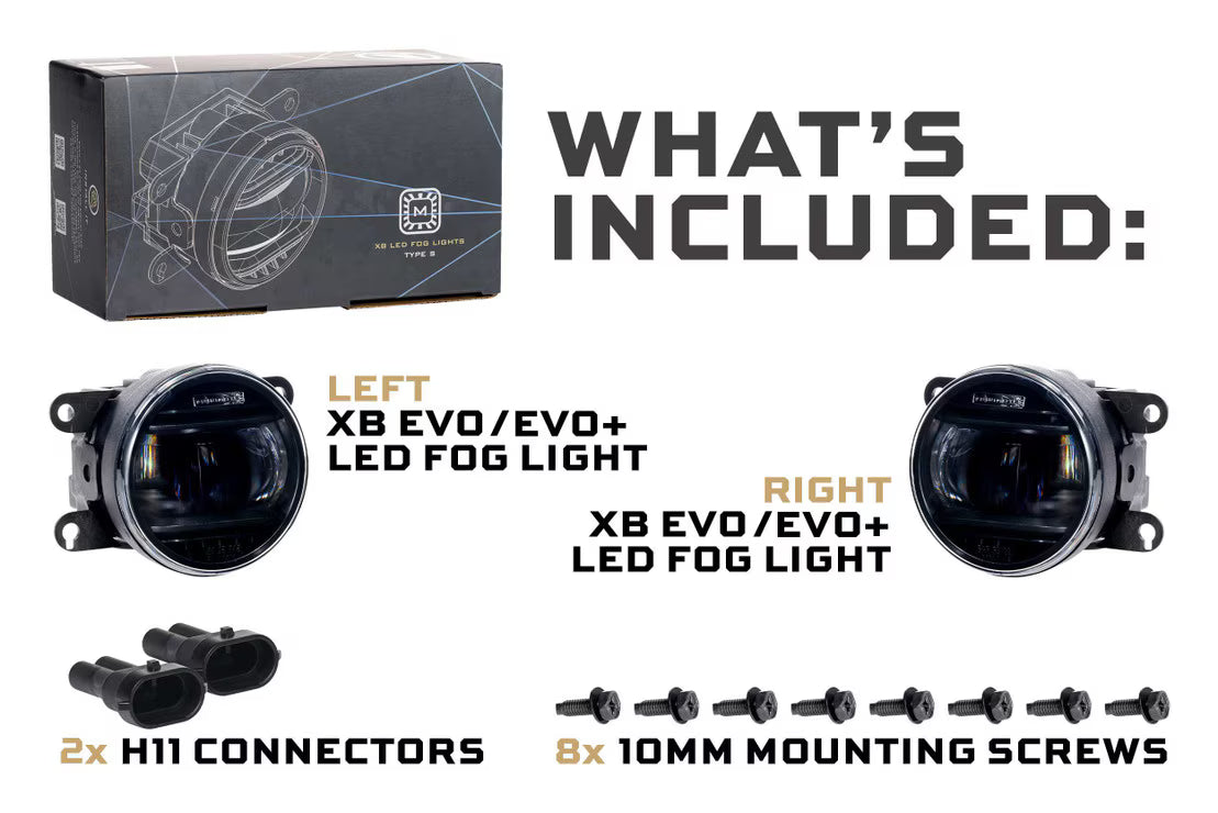12-17 SUBARU BR-Z XB EVO LED FOG LIGHTS