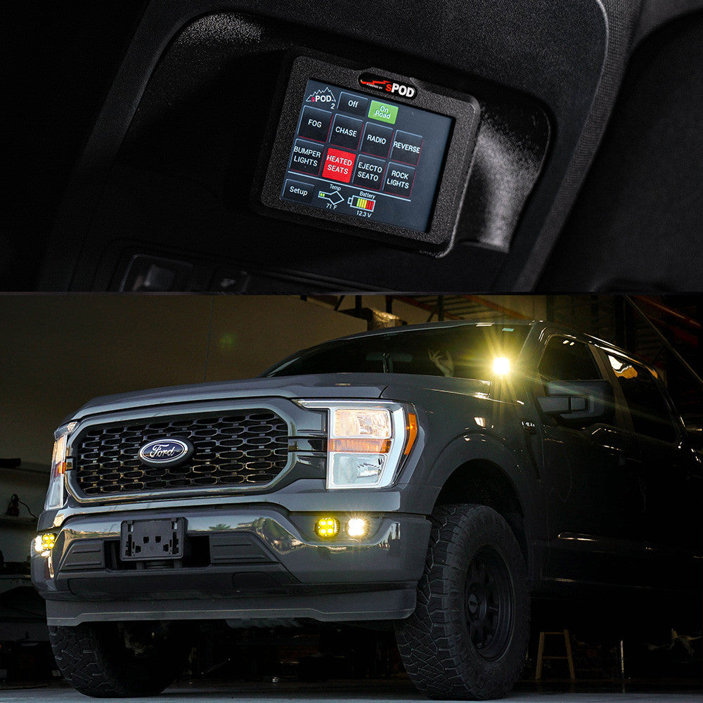 Touchscreen BantamX Vehicle Kit - Ford 2021-2025 F-150; 2021-2025 F-150 Raptor, 2024-2025 F-150 Raptor 37/R