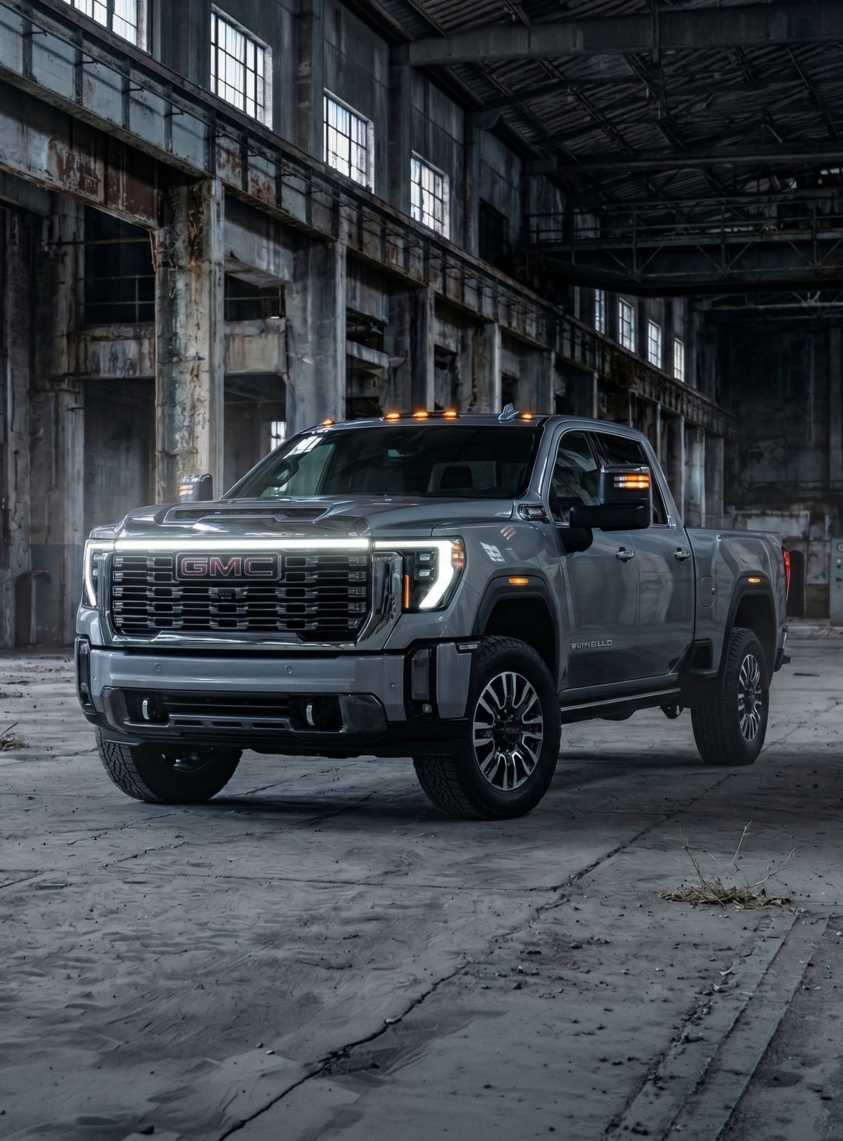 2024-2026 GMC Sierra 2500/3500 Denali & Denali Ultimate “Ghost” LED Grille Light Bar
