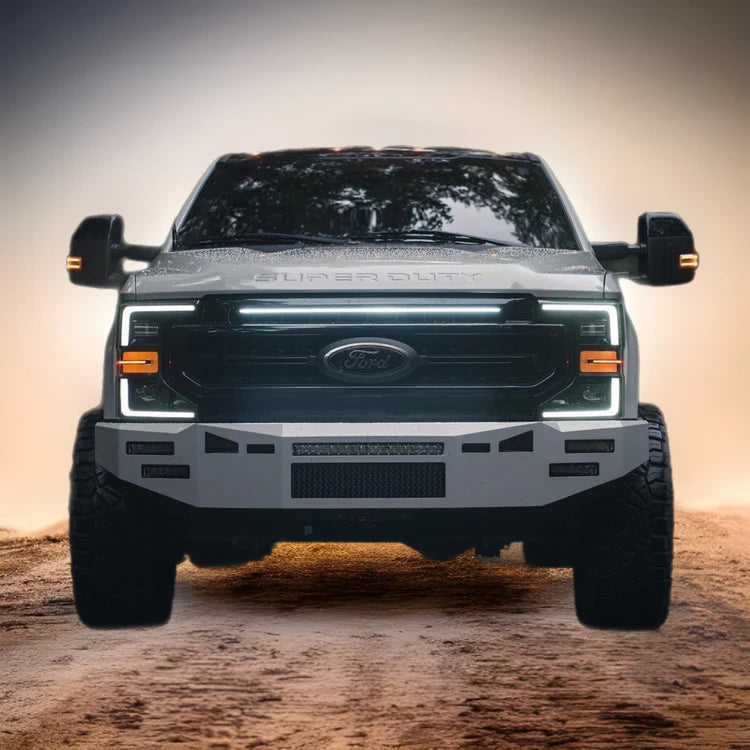 2021-2022 Ford F-250/F-350/F-450/F-550 Single LED Grille Accent Bar – KR/STX/Platinum/XLT