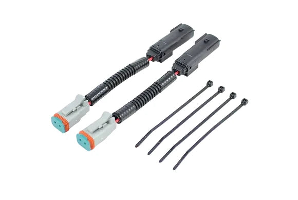 (2017-2019) SILVERADO / SIERRA 1500 FOG LIGHT WIRING ADAPTERS LED TO DEUTSCH SET