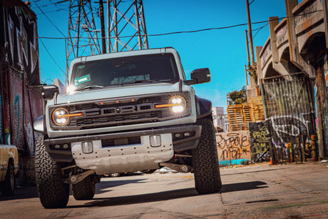 21-25 Ford Bronco / 22-25 Ford Bronco Raptor NOVA-Series LED Projector Headlights Alpha-black
