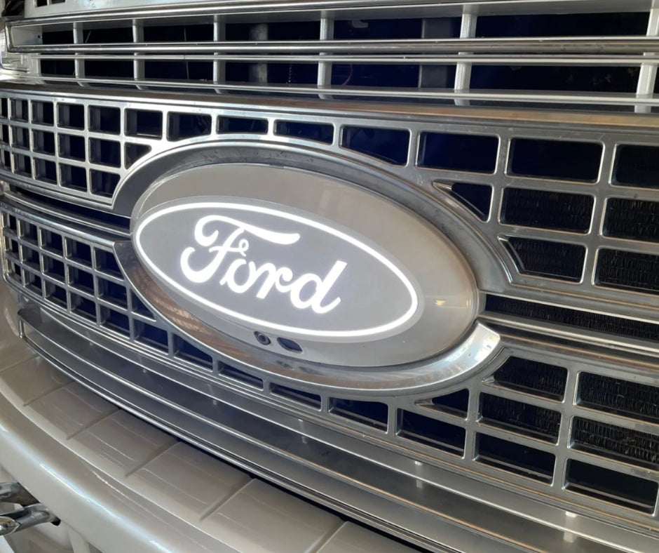 Illuminated Ford SuperDuty Front Oval