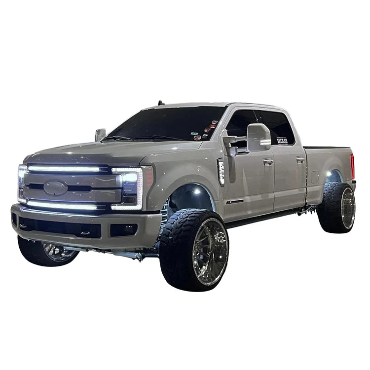 2017-2019 Ford Super Duty Platinum “Ghost” LED Grille Light Bar – F-250/350/450/550