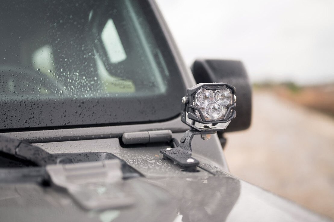 Jeep Wrangler JL (2018+) Ditch Light Brackets