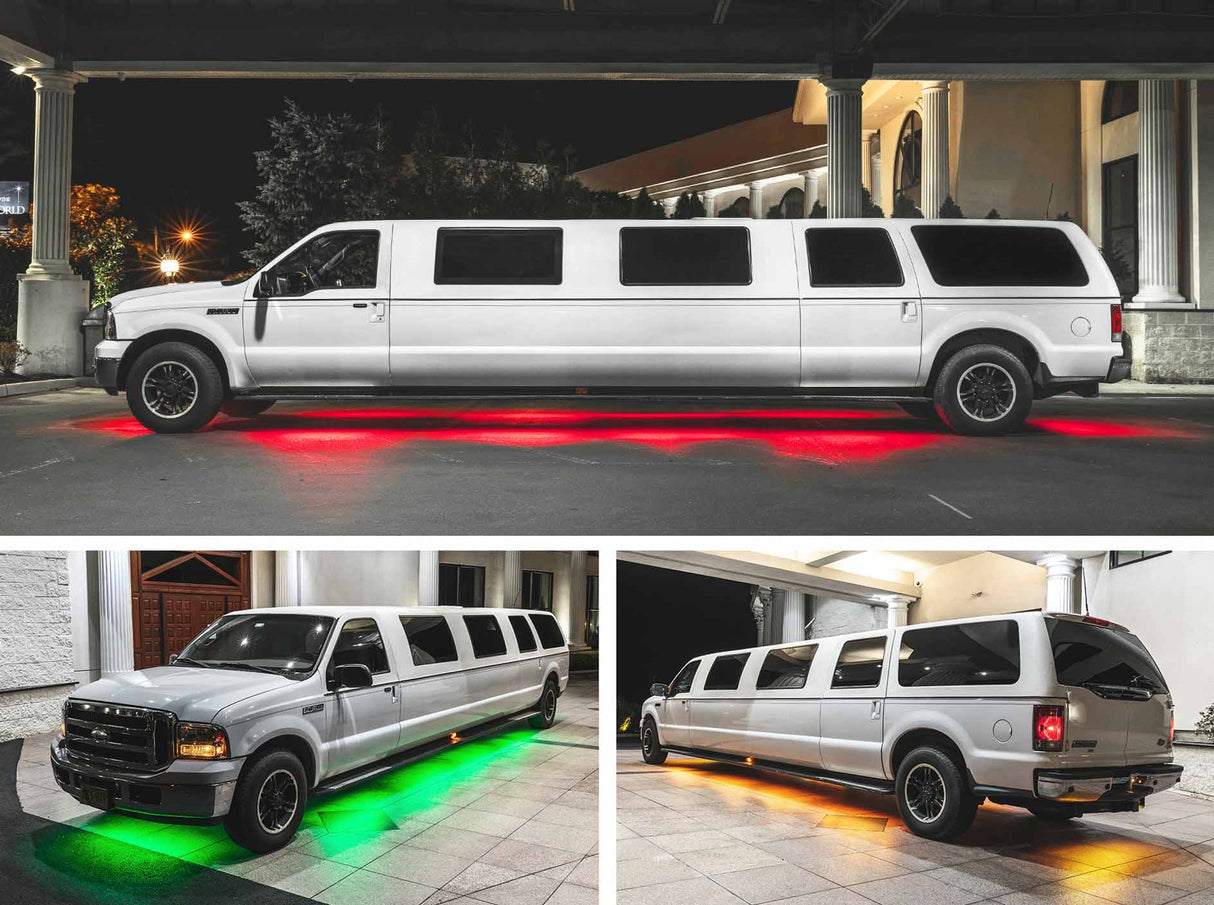 Million Color Slimline LED Limousine Underbody Lighting Kit