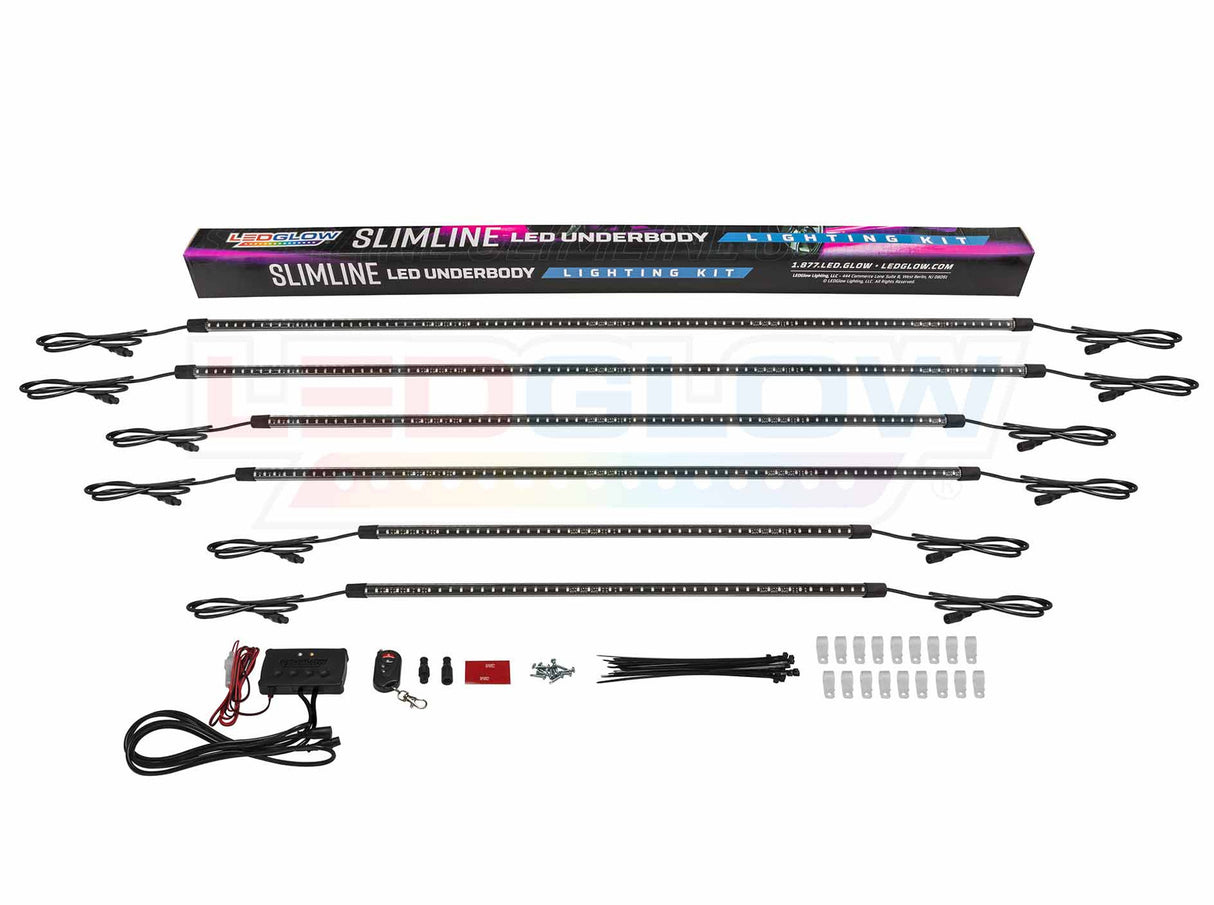 Million Color Slimline LED Truck Underbody Lighting Kit