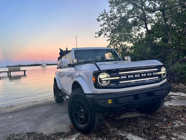 Ford Bronco Bad Lands LED Grill Lights | 2021-2023 Models