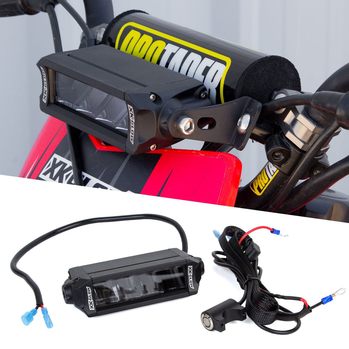 XKGLOW Off-Road Motorcycle Headlight Kit
