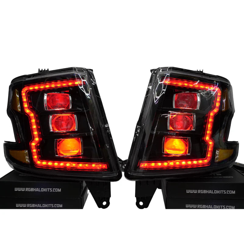 Chevrolet Tahoe / Suburban: Multicolor Flow Series Headlights (2015-2020) | XB Morimoto