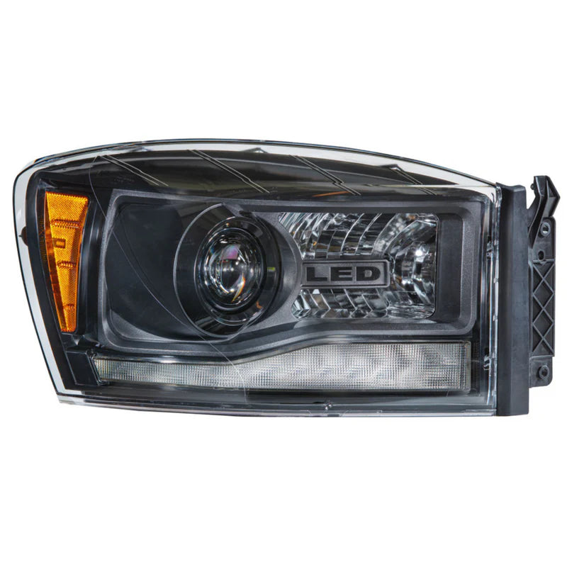 Dodge Ram Multicolor Flow Series Headlights (2006-2008) | XB Hybrid Morimoto