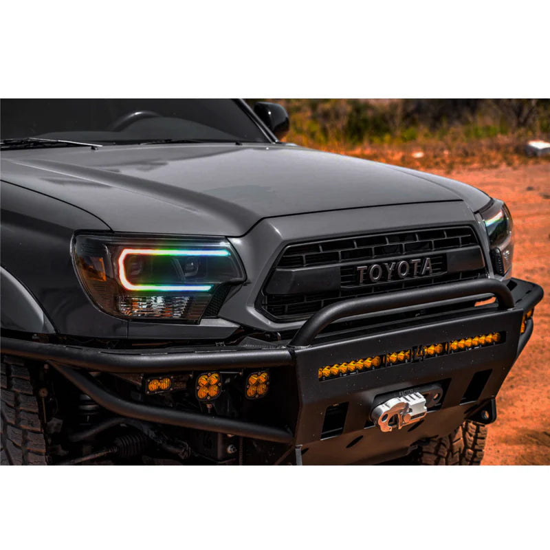 Toyota Tacoma: Multicolor Flow Series Headlights (2012-2015) | XB Hybrid Morimoto
