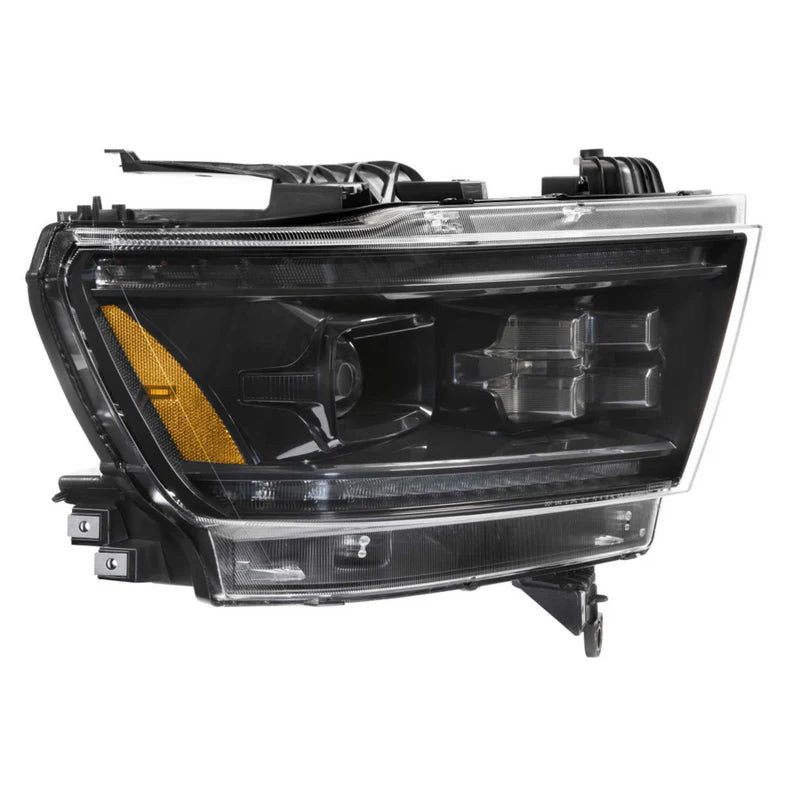 Ram 1500: Multicolor Flow Series Gen 2 Headlights (2019-2024) | XB Morimoto