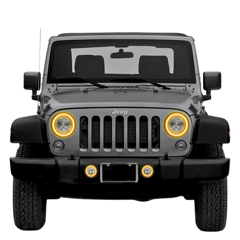 Jeep Wrangler JK Multicolor Halo Kit (2007-2016)