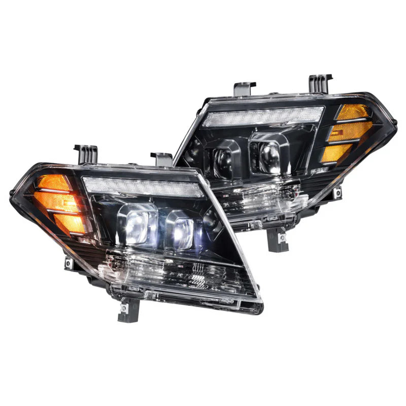 Nissan Frontier: Multicolor Flow Series Headlights (2009-2020) | XB Hybrid Morimoto