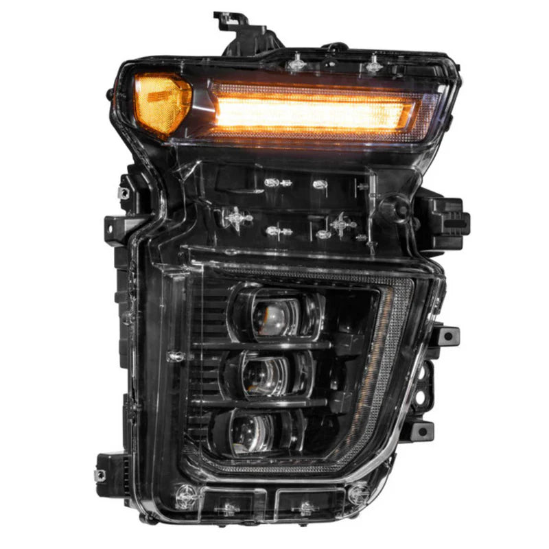 Chevrolet Silverado HD: Multicolor Flow Series Headlights (2020-2023) | XB Morimoto